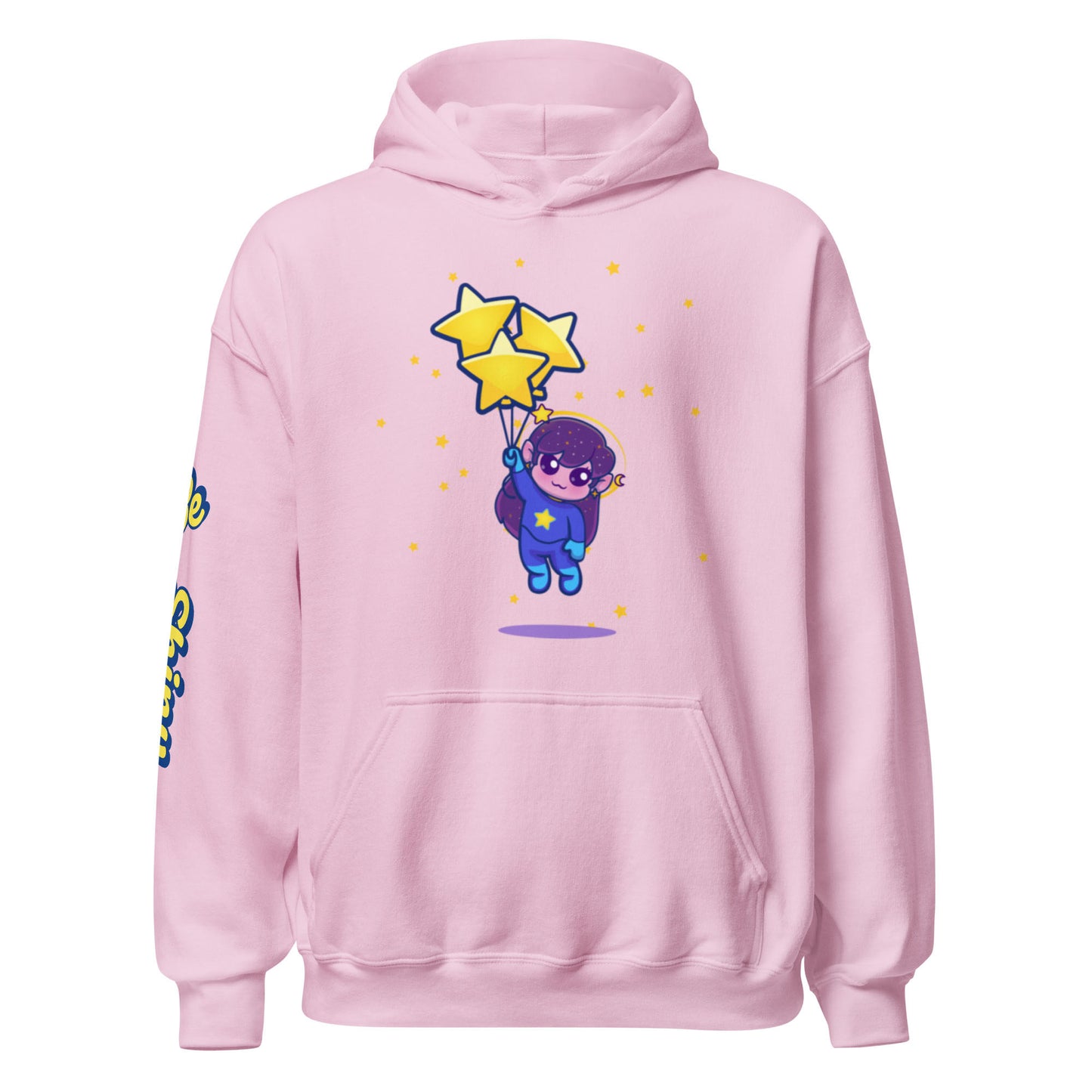 Galaxy Star-Shaped Ballons Hoodie